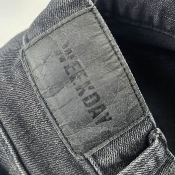 Weekday Form Skinny Jeans Tuned Black Men's size W 31 -‎ L 30 - Picture 11 of 11